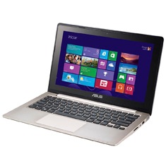 notebook Asus VivoBook S200E CT253H aberto