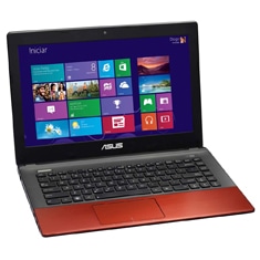 notebook Asus K45A VX142H aberto