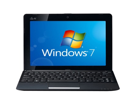 netbook Asus 1015BX BLK002B de frente