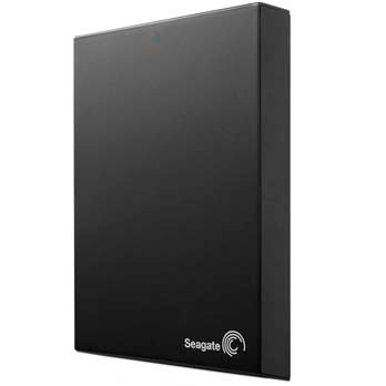HD externo portátil Seagate Expansion STBX1000600 1TB em pé