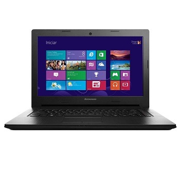 notebook Lenovo G400S de frente