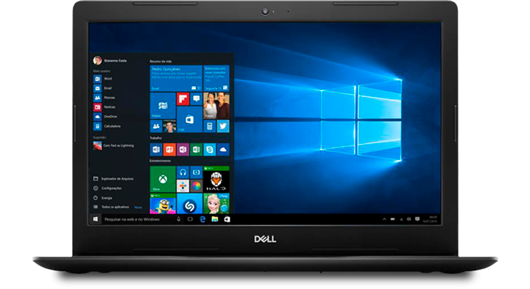 Notebook Dell Inspiron I153583A05P Preto