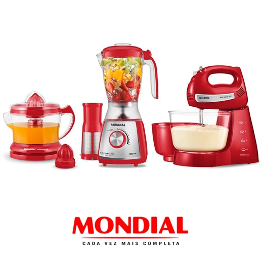 Kit Mondial Gourmet Red Premium