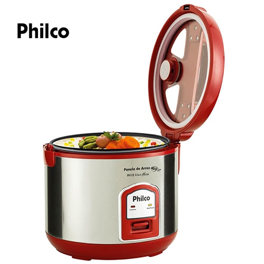 Ela é antiaderente panela elétrica arroz philco ph10 10 xícaras arroz