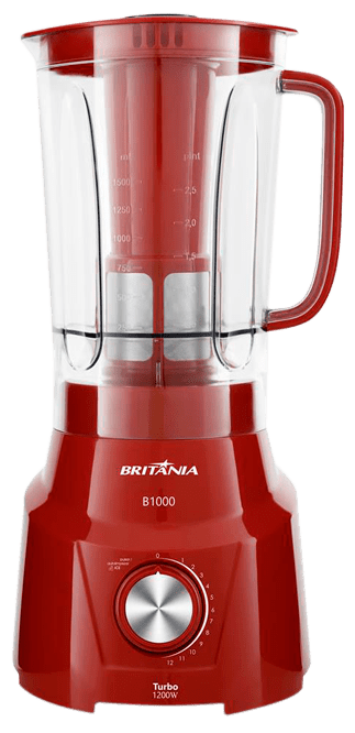 Liquidificador Britânia B1000 1200W potência