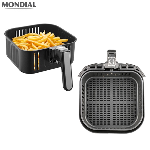 Fritadeira Air Fryer Mondial Grand Family 5 Litros AF17 antiaderente