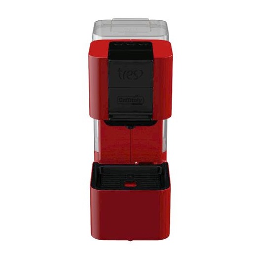 Equipamento moderno e arrojado Máquina Café Expresso Tres S26 Pop Vermelho espresso