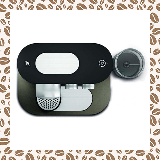 Indicador eletrônico de recipiente cheio de cápsulas Cafeteira Nespresso Expert C80 espumador Aeroccino3