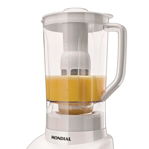 Acompanha filtro Liquidificador Mondial Turbo Inox L1000 Copo San Cristal