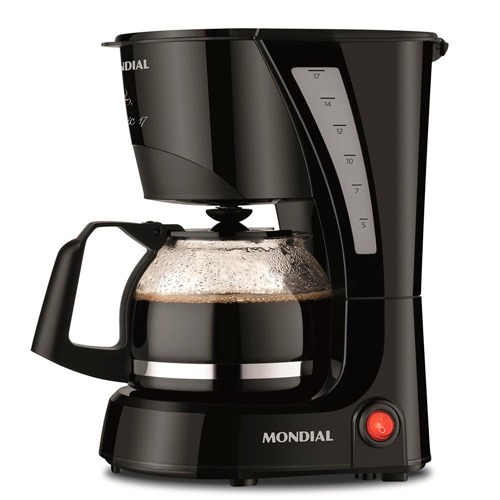 Cafeteira Elétrica Mondial Pratic NC-25 Preta cafeteira elétrica mondial pratic nc-25