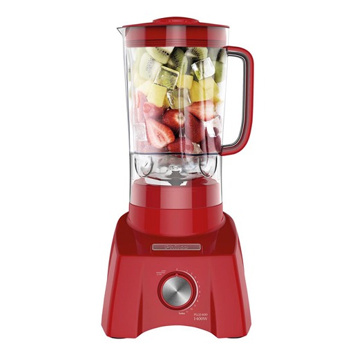 Liquidificador Philco PLQ1400V na cor Vermelha Liquidificador Philco PLQ1400V Vermelho