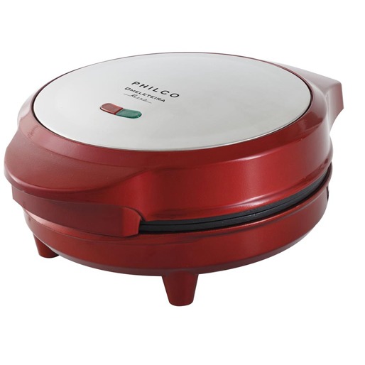 Omeleteira Elétrica Philco Retrô POM01V - Vermelha omeleteira elétrica philco retrô pom01v