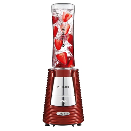 liquidificador philco fit retrô vermelho