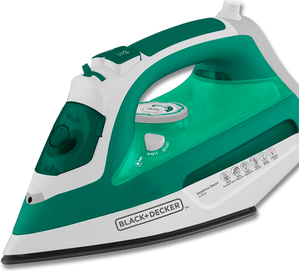Ferro a Vapor Black and Decker AJ3030 Verde Ferro Vapor Black Decker AJ3030 Verde