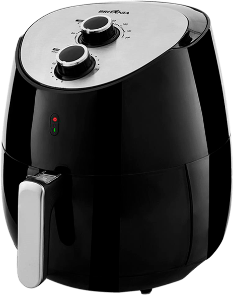 Fritadeira Sem Óleo Air Fryer Britânia BFR04PI 5,5 litros Fritadeira Air Fryer Britânia BFR04PI 5,5 litros tamanho família