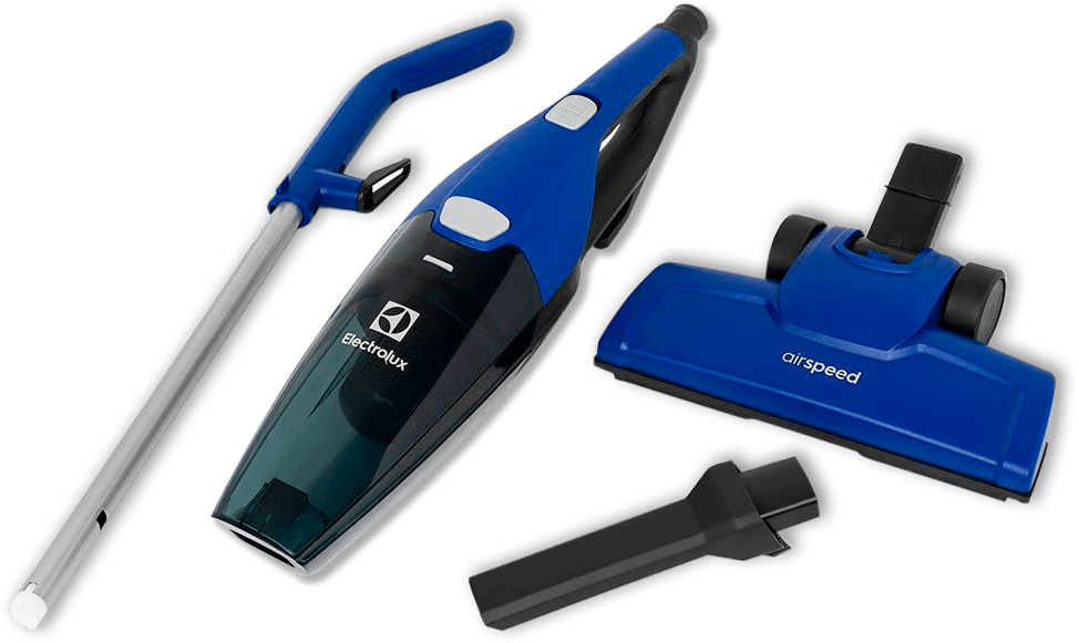 Bocais para facilitar ainda mais a limpeza Aspirador Pó Vertical Electrolux STK10 acessórios