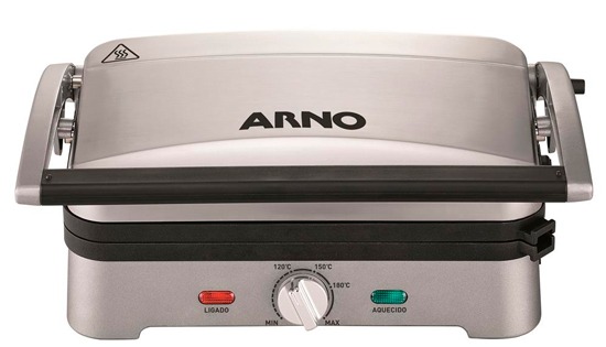 grill arno destacável premium