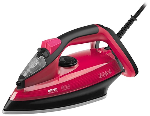 Ferro Vapor Arno Ultragliss II FUA2 Preto Rosa