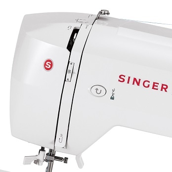 máquina de costura Singer Doméstica Brilliance 6160 Branca detalhe
