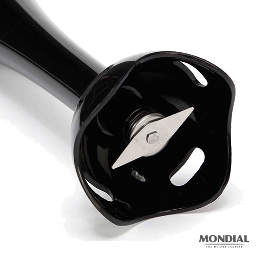 Lâminas super eficientes Mixer Mondial Versatile Black M-08 200w potência