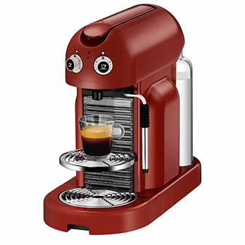 máquina de café Nespresso Maestria Rosso C500 Vermelha