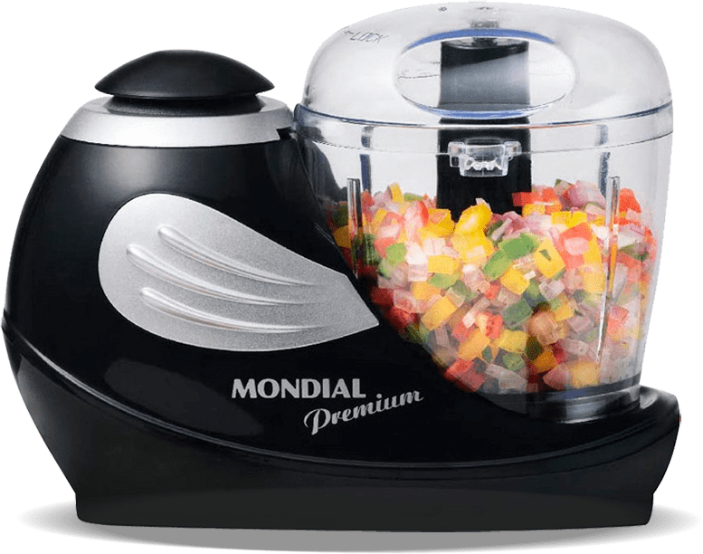 Miniprocessador Mondial Premium MP01 – Preto Miniprocessador Mondial Premium MP01