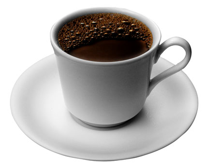 xicara preparo cafe
