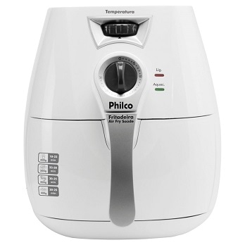 fritadeira elétrica Philco Air Fry Saúde Branca