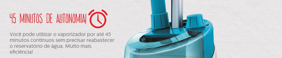 Vaporizador Roupas 45 Minutos Autonomia