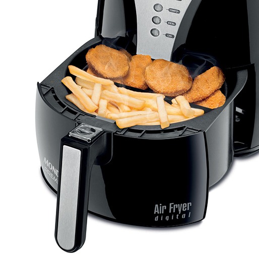 Fritadeira Air Fryer Digital Premium Mondial Limpeza Simples