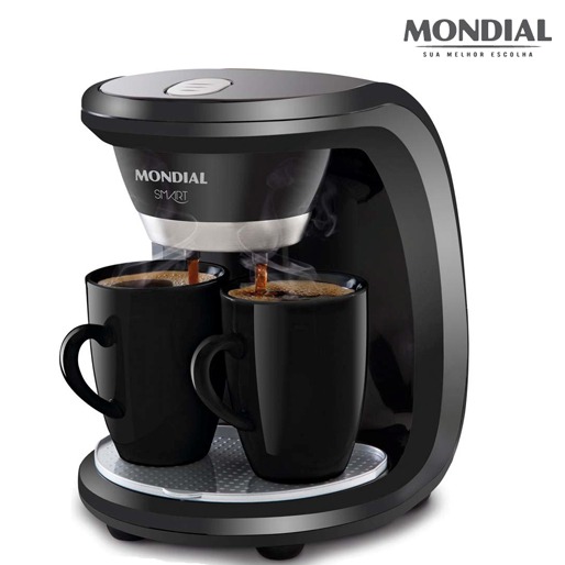 Cafeteira Elétrica Mondial Smart C18 Preta