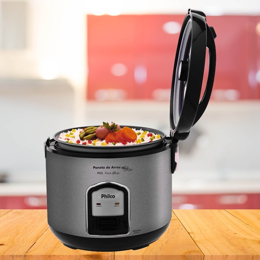 panela elétrica arroz philco cordão elétrico removível