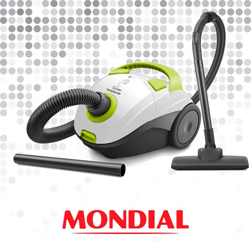 Aspirador de Pó Mondial AP14 Next 1500 - Verde/Branco Aspirador Pó Mondial AP14 Next 1500