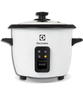Saída de vapor impede que a água acumule na tampa Panela Elétrica Easyline Electrolux tampa saída vapor