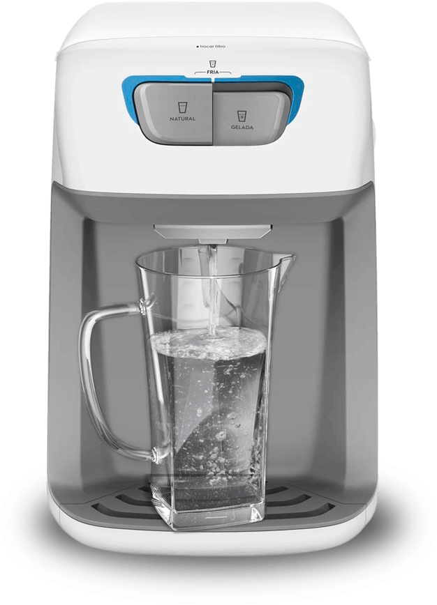 Filtro de longa duração e fácil substituição Purificador Água Electrolux PC41B Compressor