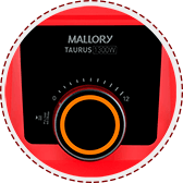 Liquidificador Mallory Taurus Glass Vermelho