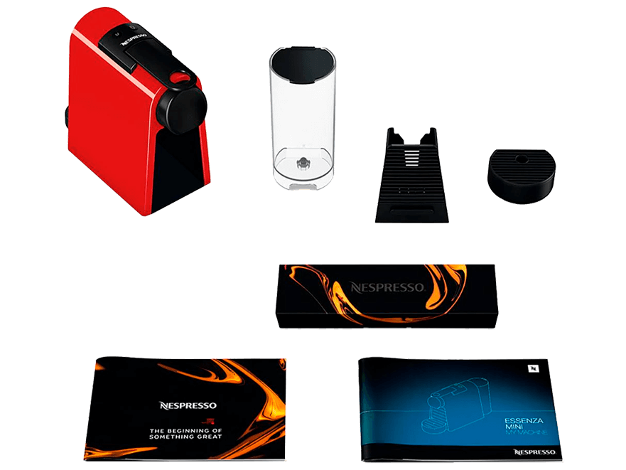 Reservatório para cápsulas usadas Máquina Café Nespresso Essenza Mini D30 kit boas vindas