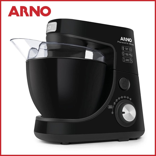Batedeira Planetária Arno Deluxe SX82 - Preta Batedeira Planetária Arno Deluxe SX82