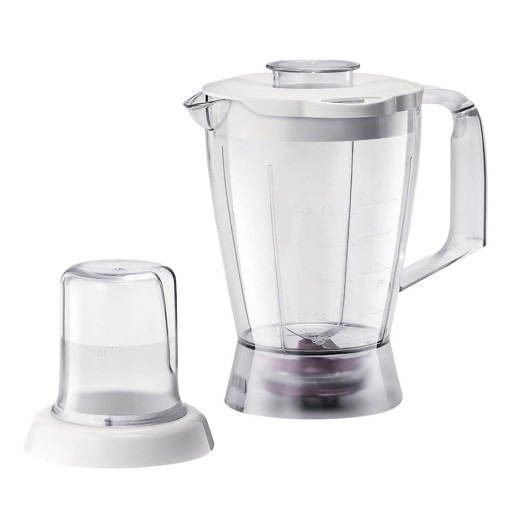 Com miniprocessador e jarra de liquidificador