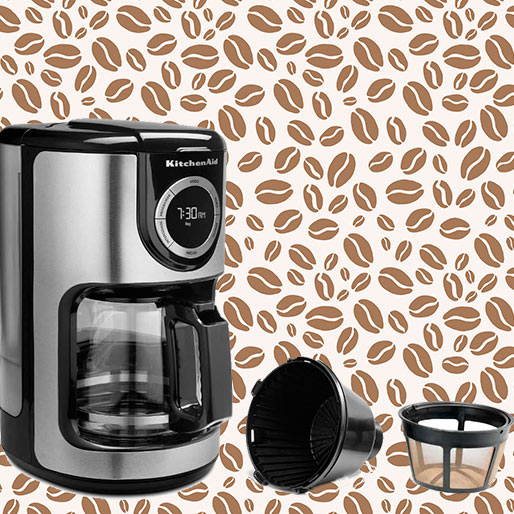 Equipada com funções inteligentes cafeteira elétrica kitchenaid automática funções