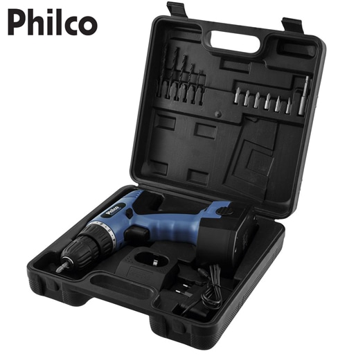 Parafusadeira Philco Force Acessórios