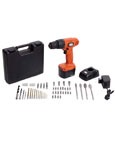 A furadeira da Black and Decker pesa 2,9 quilos