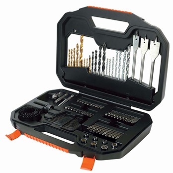 conjunto para furar e parafusar Black&Decker A7187 XJ 100 peças
