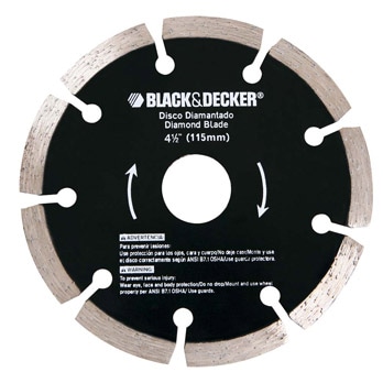 esmerilhadeira angular 4 1 2 Black&Decker G720K12-BR disco diamantado