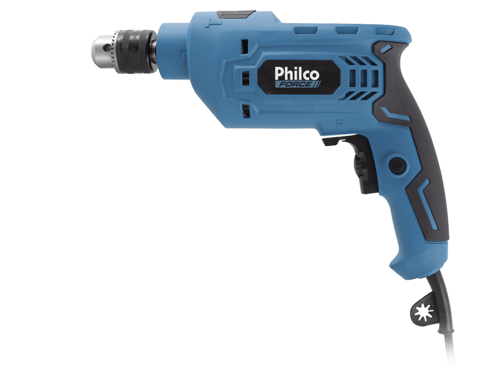 Furadeira Philco PFU03MF 650W 3/8” com Maleta | Extra