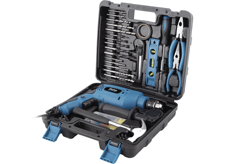 Furadeira Philco PFU03MF 650W 3/8” com Maleta | Extra