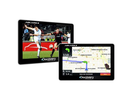 Funções de fácil manuseio e visualização - Tela LCD de 3,5 polegadas é touchscreen