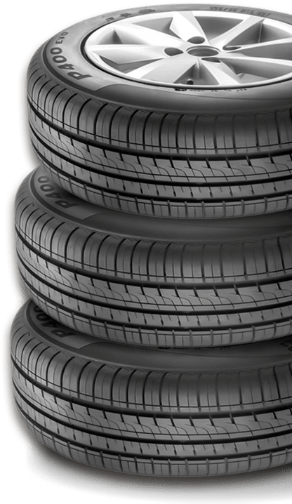 Com marca de indicação de desgaste Pneu Aro 15 Pirelli P400 EVO desgaste