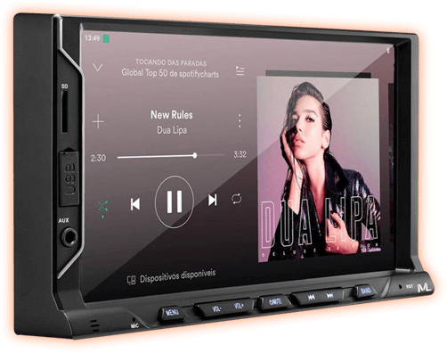 Central Multimídia Multilaser Evolve Fit P3328