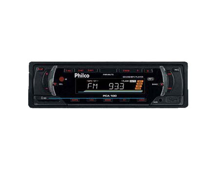 MP3 Automotivo Philco PCA 100 - Mais qualidade de som no seu carro